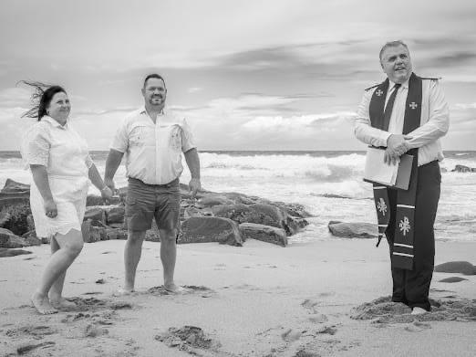 Wedding ceremony by Dr. Gerrit Rademeyer in Mokopane