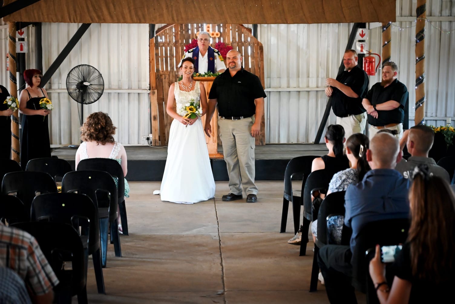 Wedding ceremony by Dr. Gerrit Rademeyer in Mokopane
