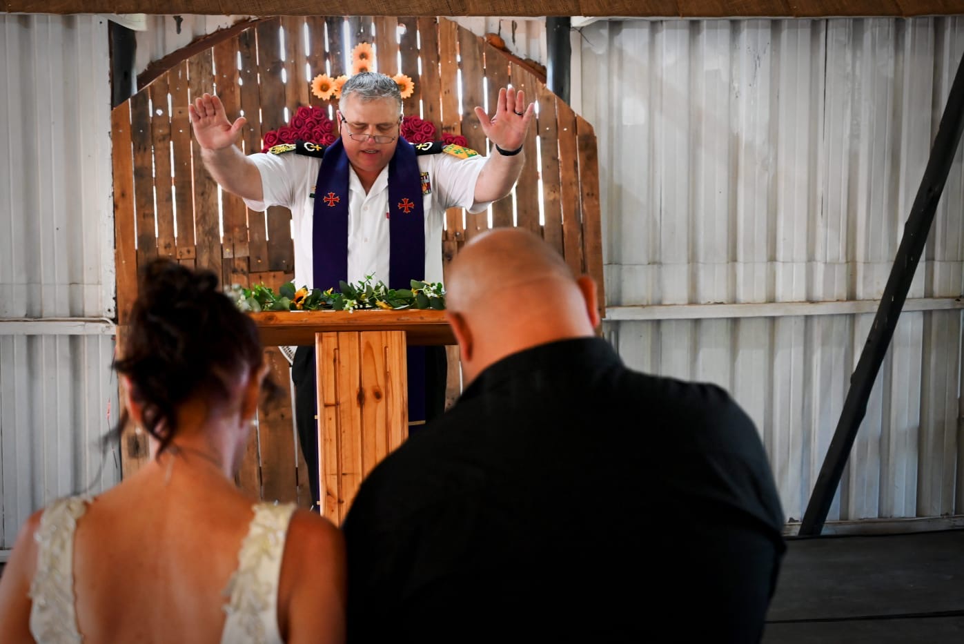 Wedding ceremony by Dr. Gerrit Rademeyer in Mokopane